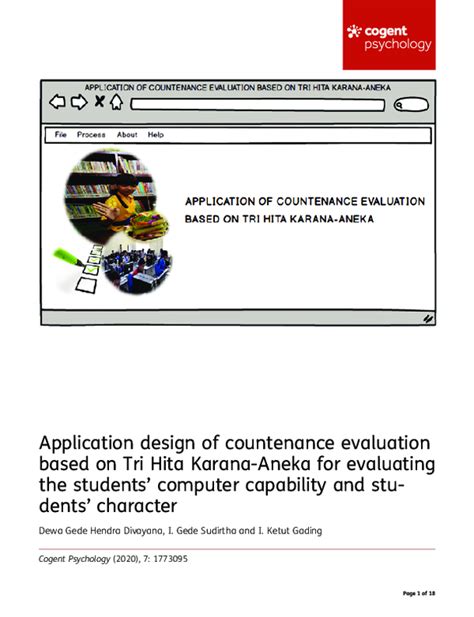 countenance model also known as|Application design of countenance evaluation based on Tri Hita .